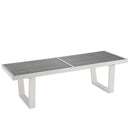 Sauna 4' Stainless Steel Bench by Modway by HouseOfZazla
