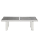 Sauna 4' Stainless Steel Bench by Modway by HouseOfZazla