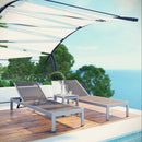Shore 3 Piece Outdoor Patio Aluminum Set by Modway by HouseOfZazla