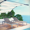 Shore Outdoor Patio Aluminum Chaise Set of 2 by Modway by HouseOfZazla