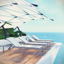 Shore Outdoor Patio Aluminum Chaise Set of 4 by Modway by HouseOfZazla