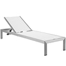 Shore Outdoor Patio Aluminum Chaise Set of 6 by Modway by HouseOfZazla