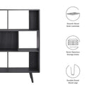 Transmit 7 Shelf Wood Grain Bookcase by Modway by HouseOfZazla