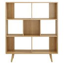 Transmit 7 Shelf Wood Grain Bookcase by Modway by HouseOfZazla