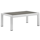 Shore 5 Piece Outdoor Patio Aluminum Sectional Sofa Set by Modway by HouseOfZazla