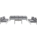 Shore 7 Piece Outdoor Patio Sectional Sofa Set by Modway by HouseOfZazla