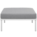 Harmony Outdoor Patio Aluminum Ottoman by Modway by HouseOfZazla