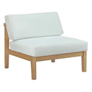Bayport Outdoor Patio Teak Armless Chair by Modway by HouseOfZazla