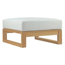 Upland Outdoor Patio Teak Ottoman by Modway by HouseOfZazla