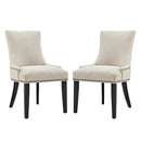 Marquis Fabric Dining Side Chair Set of 2 by Modway by HouseOfZazla