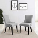 Marquis Fabric Dining Side Chair Set of 2 by Modway by HouseOfZazla