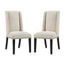 Baron Fabric Dining Chair Set of 2 by Modway by HouseOfZazla