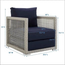 Aura Rattan Outdoor Patio Armchair by Modway by HouseOfZazla