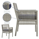 Aura Outdoor Patio Wicker Rattan Dining Armchair by Modway by HouseOfZazla