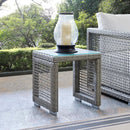 Aura Outdoor Patio Wicker Rattan Side Table by Modway by HouseOfZazla