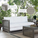 Aura Outdoor Patio Wicker Rattan Sofa by HouseOfZazla