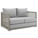 Aura Outdoor Patio Wicker Rattan Loveseat by Modway by HouseOfZazla