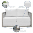 Aura Outdoor Patio Wicker Rattan Loveseat by Modway by HouseOfZazla