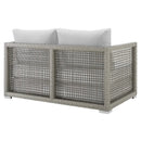 Aura Outdoor Patio Wicker Rattan Loveseat by Modway by HouseOfZazla