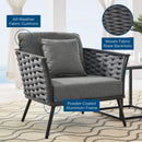 Stance Outdoor Patio Aluminum Armchair by Modway by HouseOfZazla