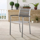 Shore Outdoor Patio Aluminum Dining Armchair by Modway by HouseOfZazla