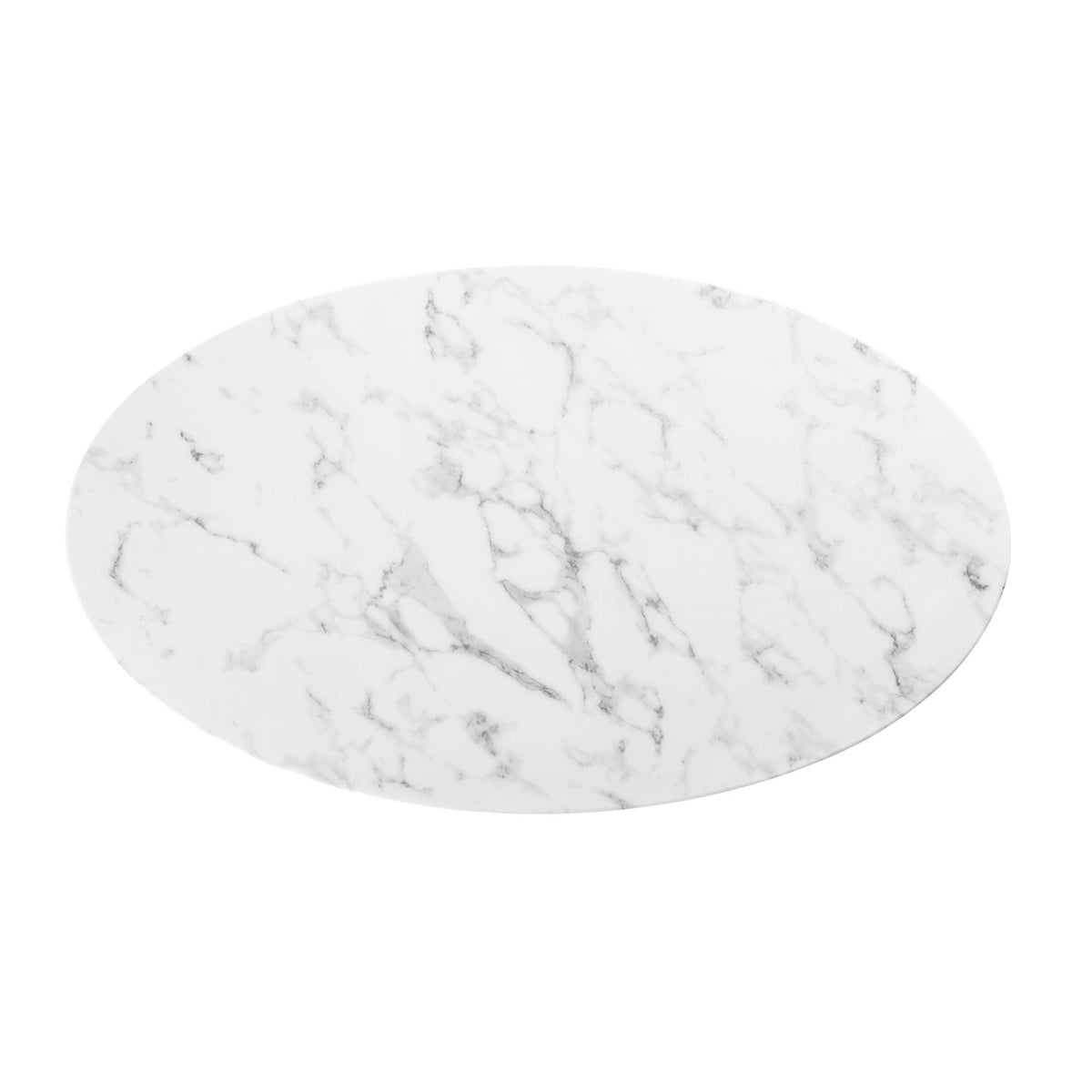 Lippa 48" Oval Faux Marble Dining Table by Modway - EEI-3216, photo 4 of 7