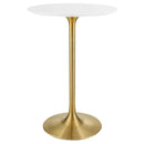 Lippa 28" Round Wood Bar Table by Modway by HouseOfZazla