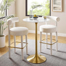 Lippa 28" Round Wood Bar Table by Modway by HouseOfZazla