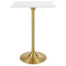 Lippa 28" Square Wood Bar Table by Modway by HouseOfZazla