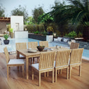 Marina 9 Piece Outdoor Patio Teak Dining Set by Modway by HouseOfZazla