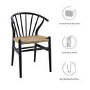 Flourish Spindle Wood Dining Side Chair by Modway by HouseOfZazla