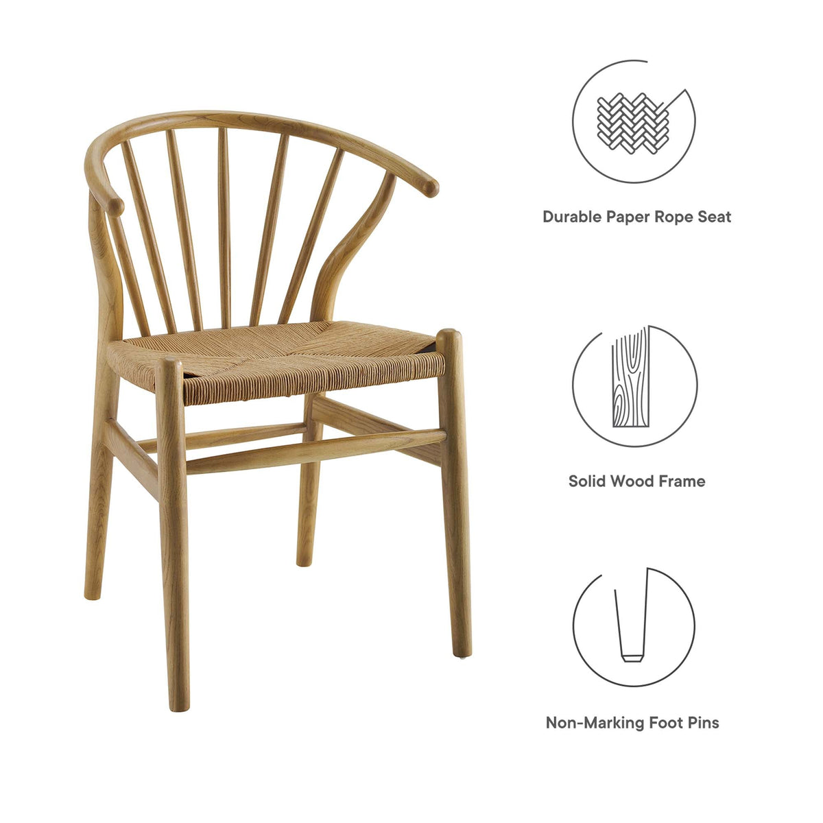Flourish Spindle Wood Dining Side Chair by Modway, photo 18 of 21