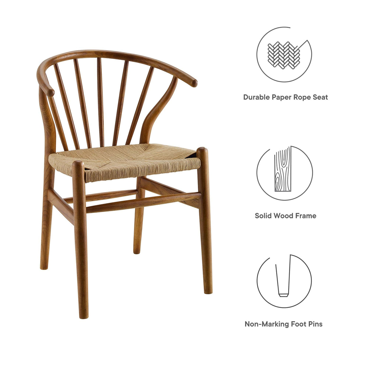 Flourish Spindle Wood Dining Side Chair by Modway, photo 2 of 21