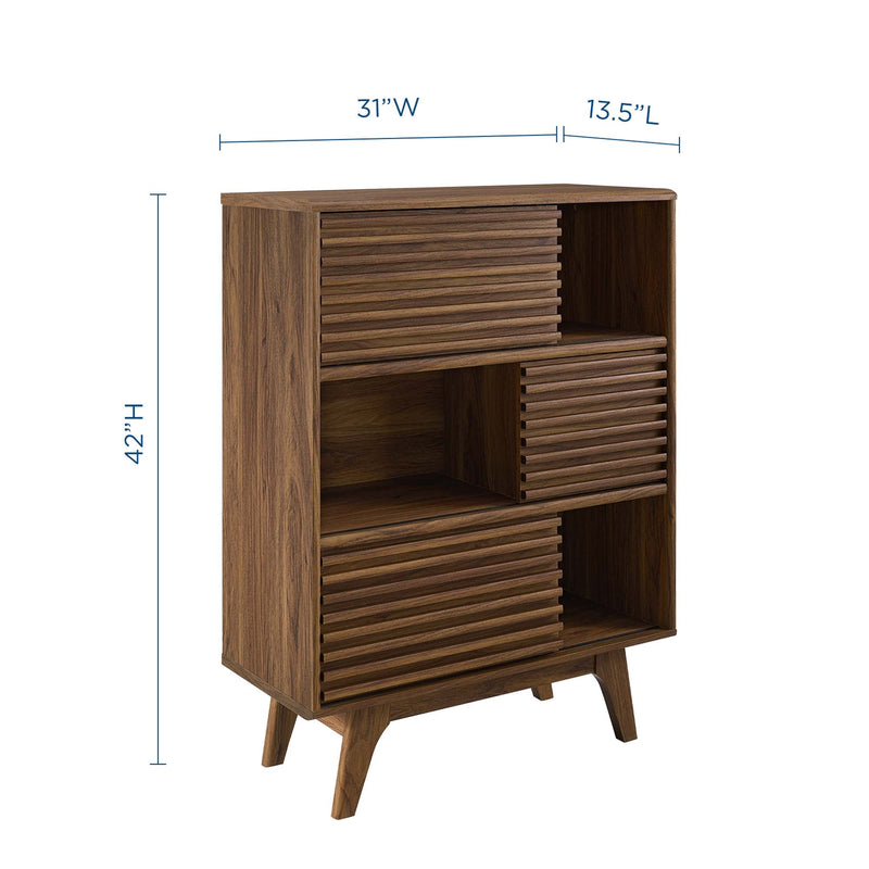 Render Three-Tier Display Storage Cabinet Stand by Modway, photo 2 of 7