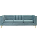 Ingenuity Channel Tufted Performance Velvet Sofa by Modway by HouseOfZazla