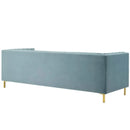 Ingenuity Channel Tufted Performance Velvet Sofa by Modway by HouseOfZazla