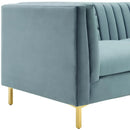 Ingenuity Channel Tufted Performance Velvet Sofa by Modway by HouseOfZazla