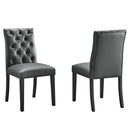 Duchess Vinyl Dining Chair Set of 2 by Modway by HouseOfZazla