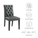Duchess Vinyl Dining Chair Set of 2 by Modway by HouseOfZazla