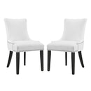 Marquis Faux Leather Dining Chair Set of 2 by Modway by HouseOfZazla