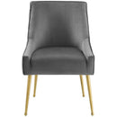 Discern Pleated Back Upholstered Performance Velvet Dining Chair by Modway by HouseOfZazla