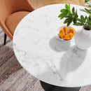 Lippa 36" Round Faux Marble Dining Table by Modway by HouseOfZazla