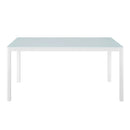 Raleigh 59" Outdoor Patio Aluminum Dining Table by Modway by HouseOfZazla