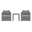 Aura 3 Piece Outdoor Patio Wicker Rattan Set by Modway by HouseOfZazla