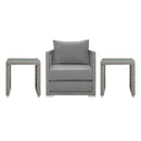 Aura 3 Piece Outdoor Patio Wicker Rattan Set by Modway by HouseOfZazla