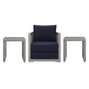 Aura 3 Piece Outdoor Patio Wicker Rattan Set by Modway by HouseOfZazla