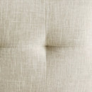 Privy Gold Stainless Steel Upholstered Fabric Dining Accent Chair by HouseOfZazla