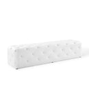 Amour 72" Tufted Button Entryway Faux Leather Bench by Modway by HouseOfZazla