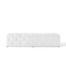 Amour 72" Tufted Button Entryway Faux Leather Bench by Modway by HouseOfZazla