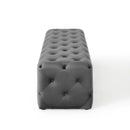 Amour 72" Tufted Button Entryway Performance Velvet Bench by Modway by HouseOfZazla